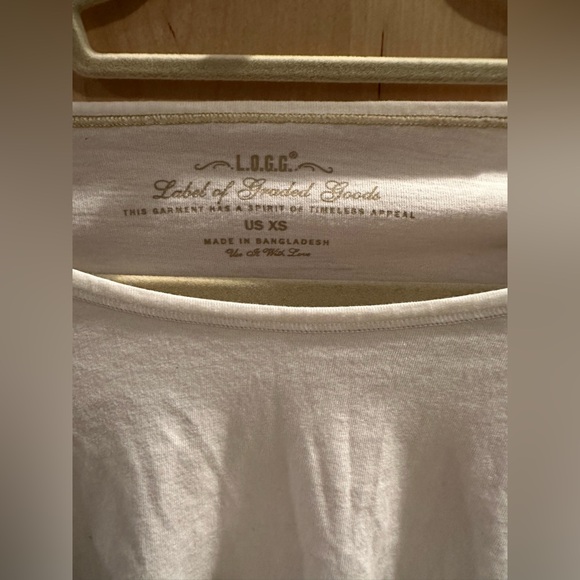 L.O.G.G. Women’s White T-Shirt (XS) - Picture 8 of 11